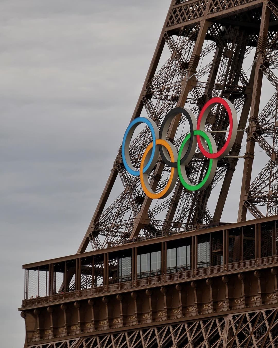 Tour eiffel Jeux Olympiques